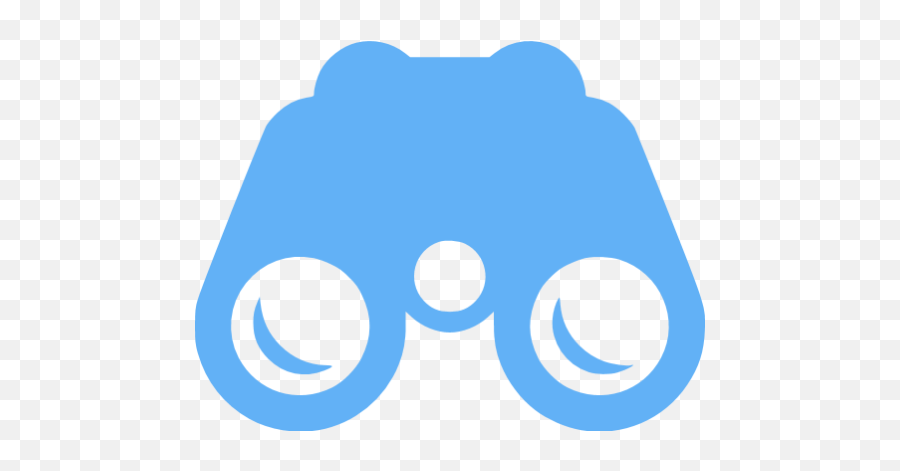 Tropical Blue Opera Glasses Icon - Free Tropical Blue Binoculars Icon Blue Free Emoji,Binoculars Emoticon