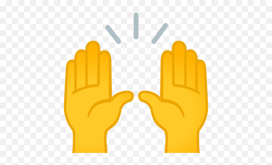 Raising Hands Emoji - Does The 2 Hand Emoji Mean,Emoji De Manos