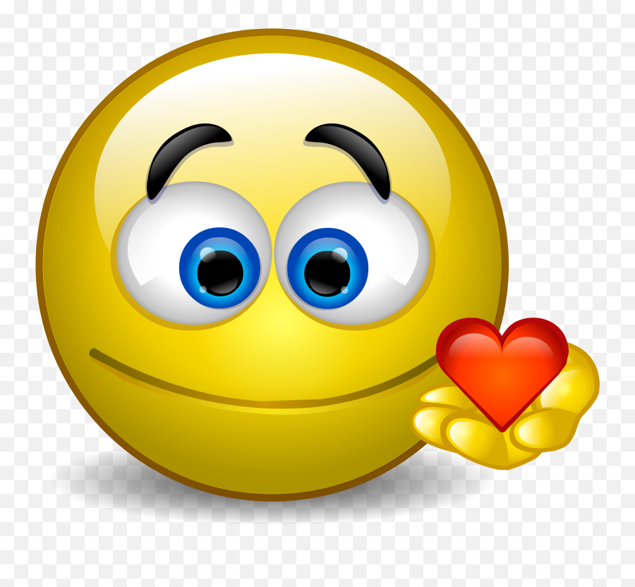 Funny Emoticons - Face Heart Emoji,Happy Birthday Smiley Emoticon