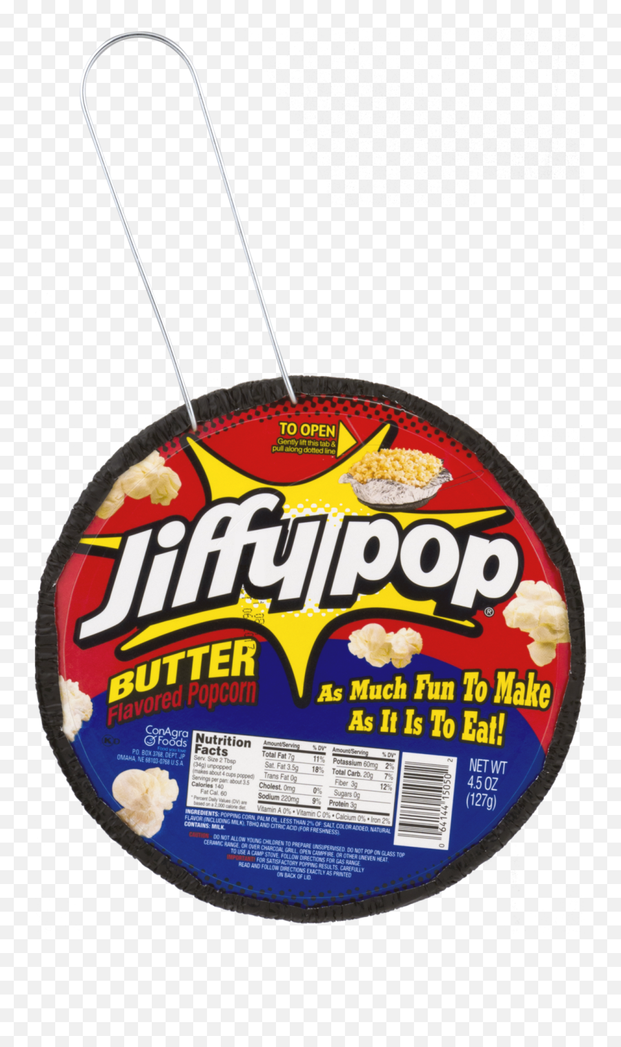 Jiffy Pop Butter Flavored Popcorn - Jiffy Pop Butter Popcorn Emoji,Emoji Pop Tarts