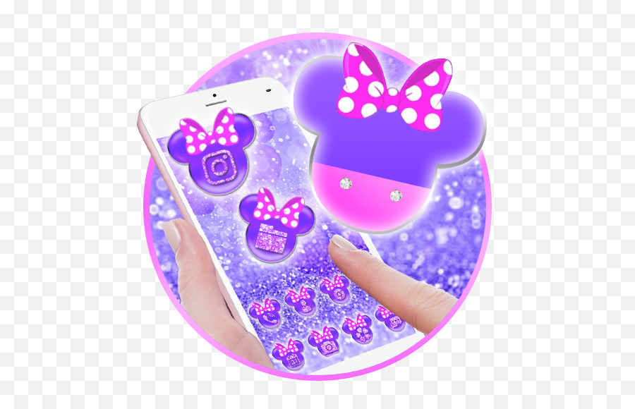 Twinkle Minny Bow Launcher Theme Live Hd Wallpaper U2013 Google - Girly Emoji,Unicorn Emoji Meaning Tinder