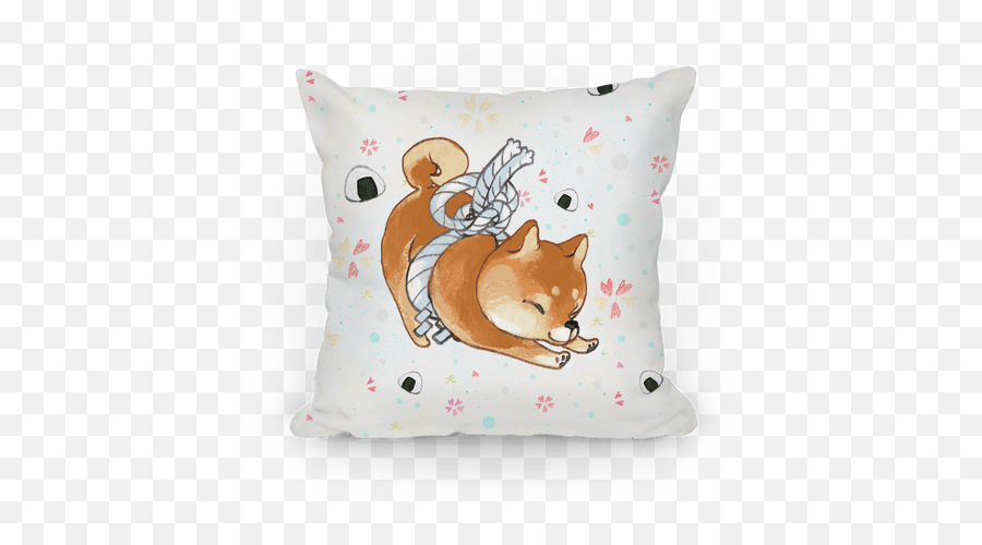 Shiba Inu Dog Pillows Lookhuman - Shiba Inu Pillow Emoji,Huge Emoji Pillow