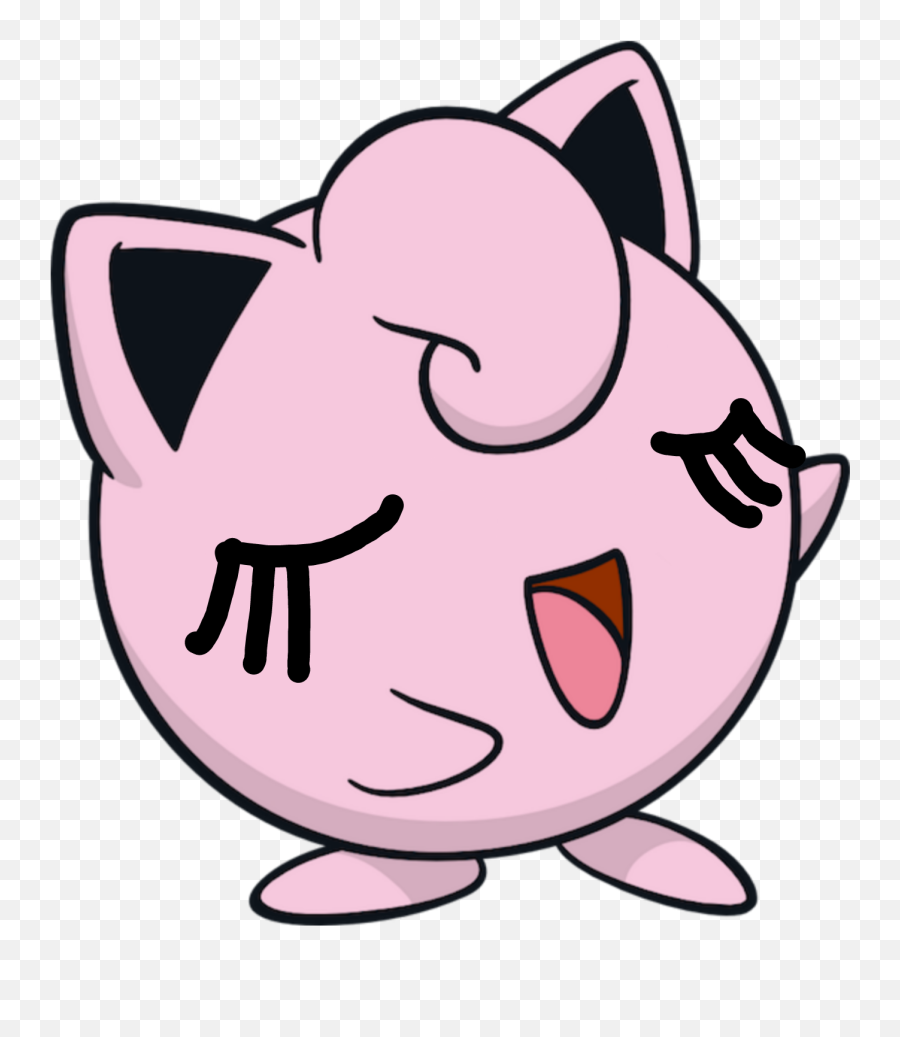 Jigglypuff - Jigglypuff Pokemon Png Emoji,Jigglypuff Emoji