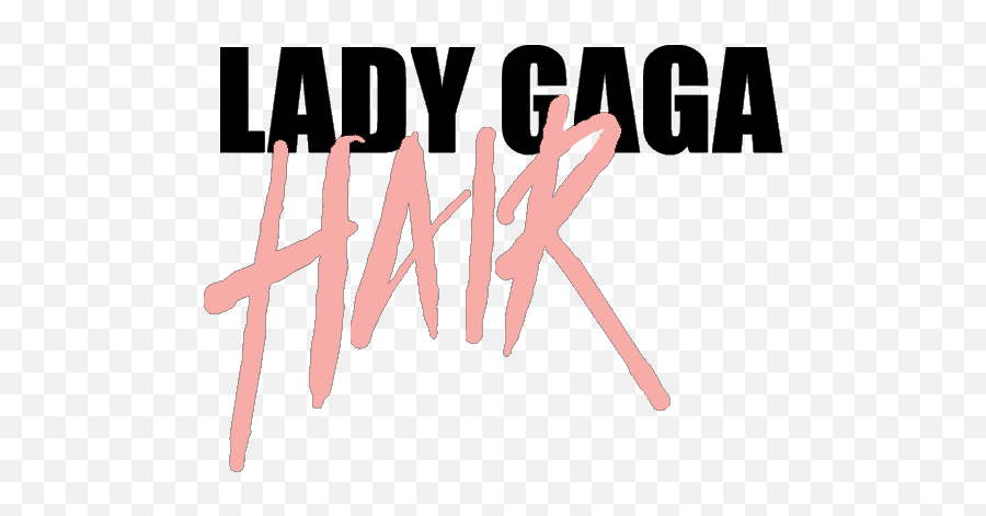 Lady Gaga Hair Logo - Hair Emoji,Lady Gaga At Emotion Resolution