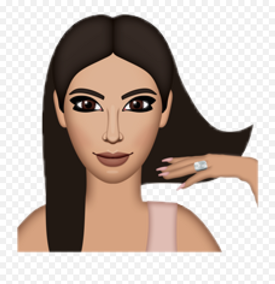 Download Kim Kimkardashian Kardashian - Kardashian Emoji Png,Queen Emoji