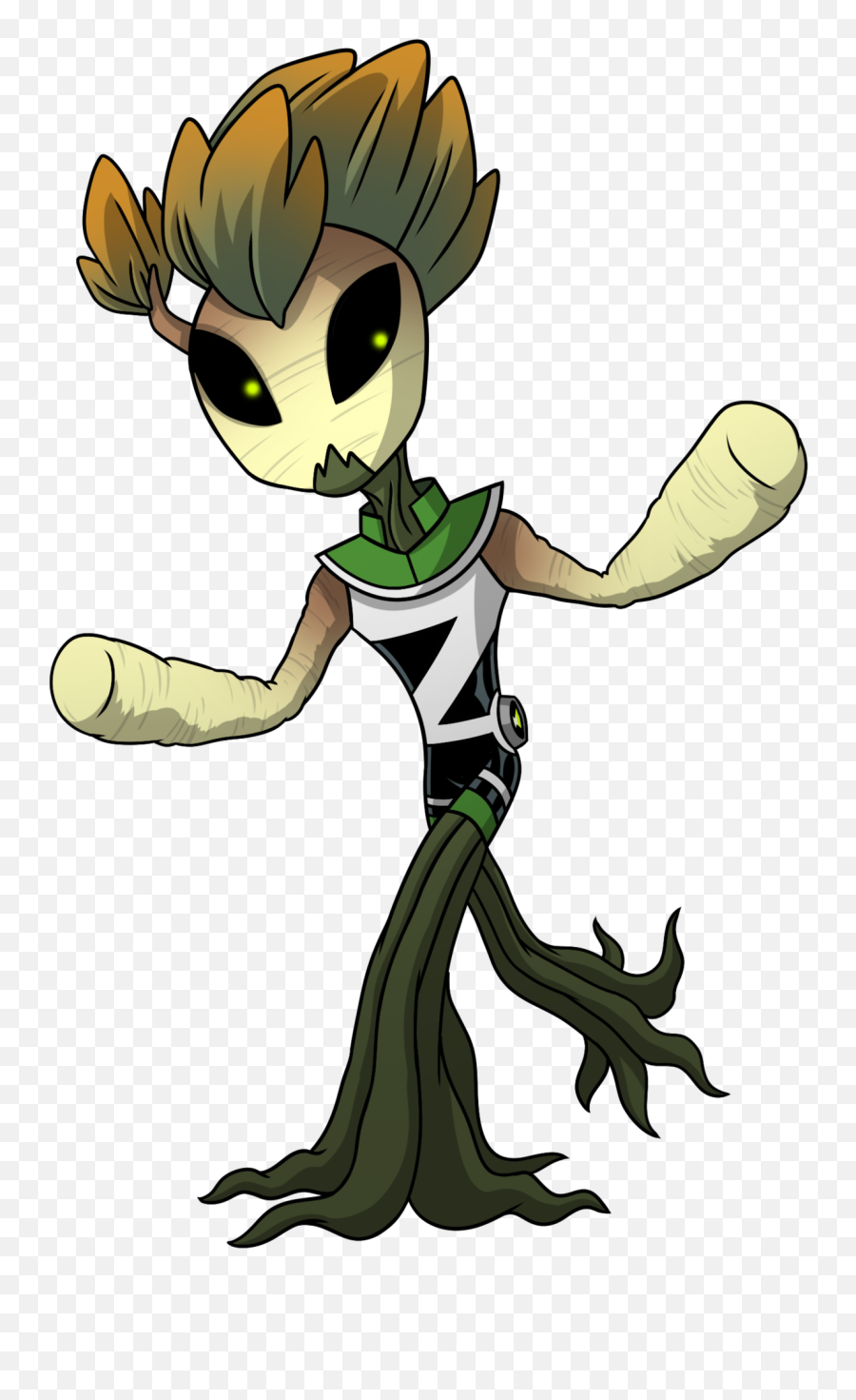 Truffle Is The Omnitrixs Dna Sample Of - Tuffle Ben Ten Emoji,Alien Whos Skin Changes Color With Emotion