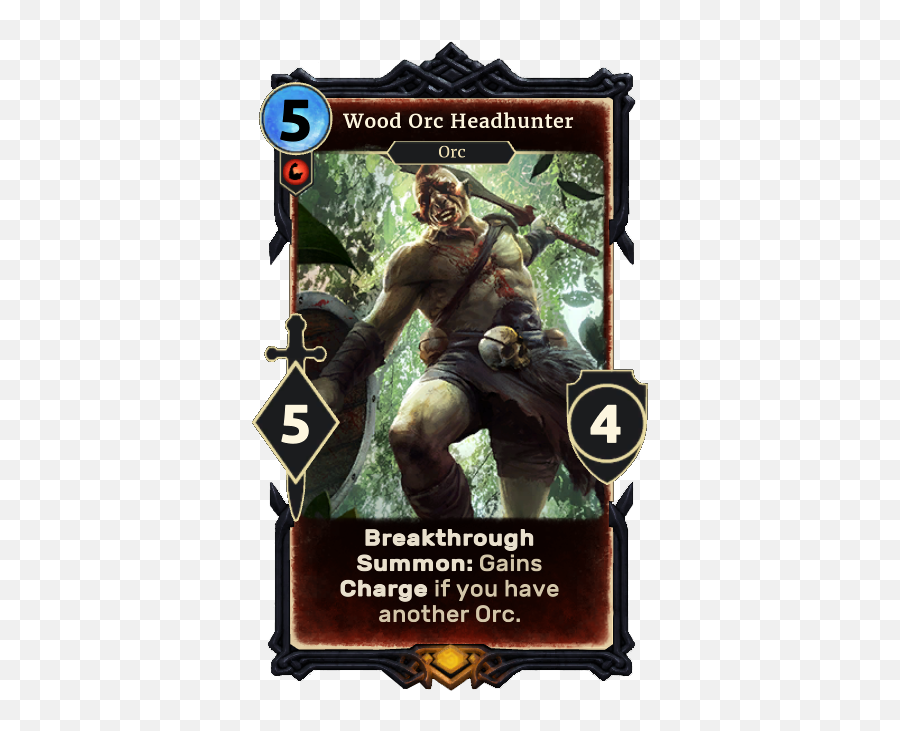 Wood Orc Headhunter - Wood Orcs Elder Scrolls Emoji,Orc Emoticon Elder Scrolls