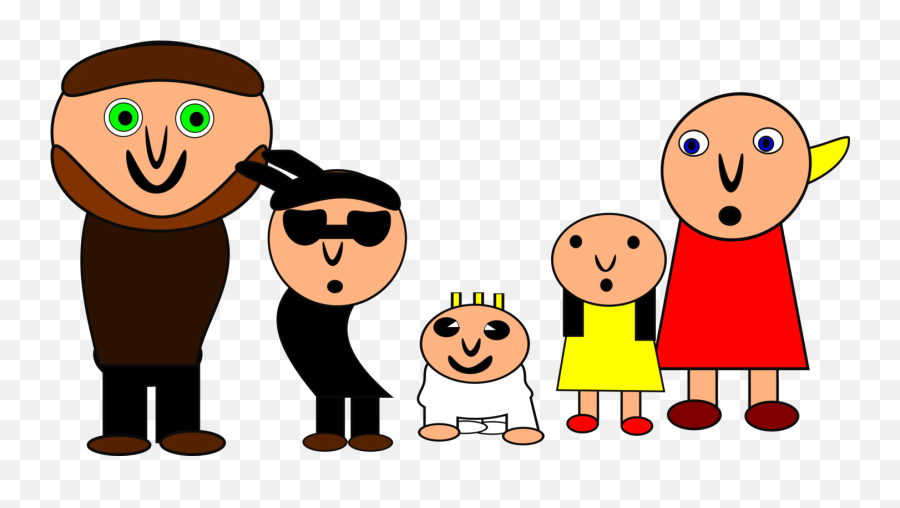 Emotion Friendship Communication Png - Family Cartoon Weird Emoji,Animation Emotion