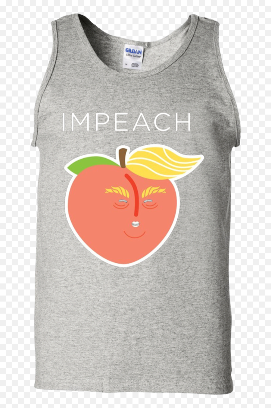 Anti Trump Peach Emoji T - Shirt Impeach Donald Tank Top Sheins,Trump Emojis Png
