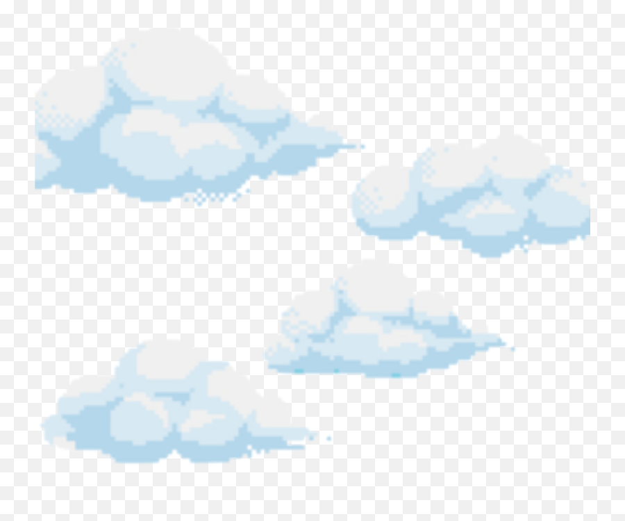 Tumblr Sticker Edit Nubes Pixel Sticker Emoji,Pixel Emojis Tumblr