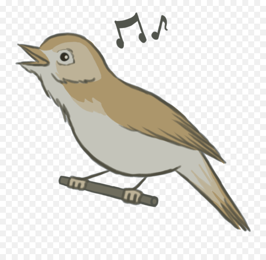 H C Andersen Stickers By Clara Baidel - Hermit Thrush Emoji,Hermit Emoji