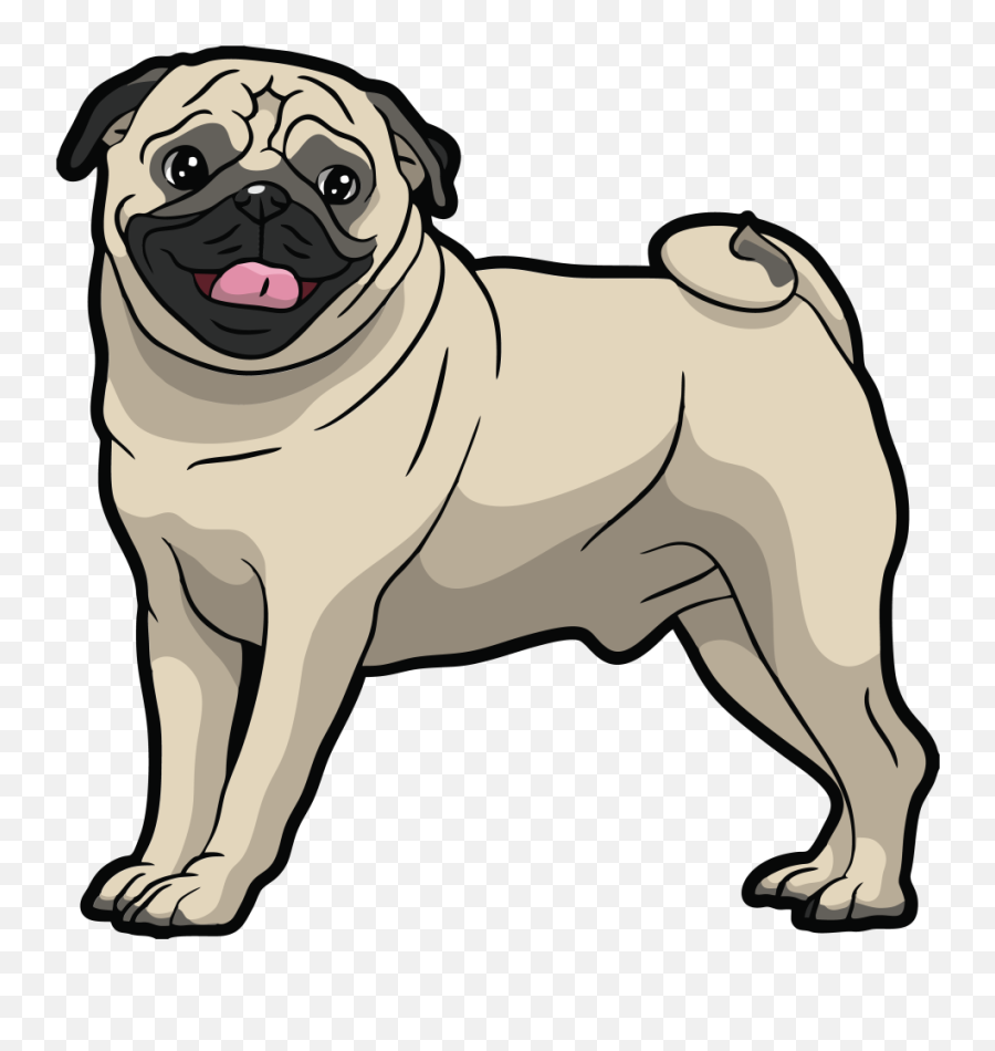 Ipugmoji - Pug Emoji U0026 Stickers By Salaheddine Lahrar Pug Emoji,How To Make A Dog Emoji