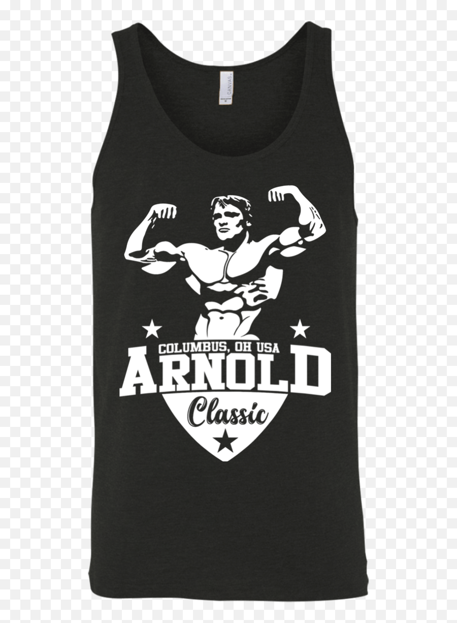 Tank Top Arnold Schwarzenegger Png - Arnold Schwarzenegger Tank Top Womens Emoji,Schwarzenegger Is Not An Emotion