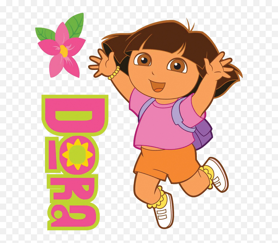 Dora The Explorer Clipart - Dora Marquez Emoji,
