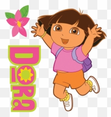 Dora The Explorer Clipart - Dora Marquez Emoji,