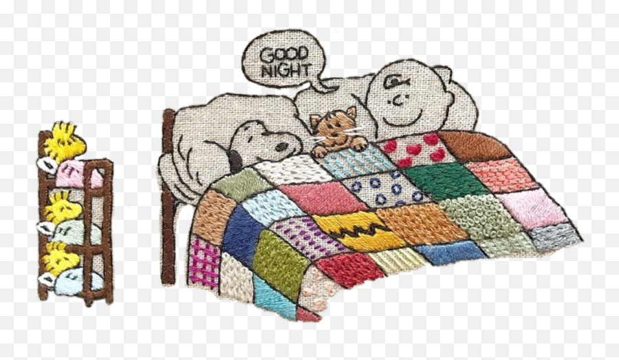 Snoopy Goodnight Sticker By Ceciliagalasso - Furniture Style Emoji,Goodnight Emoji Art