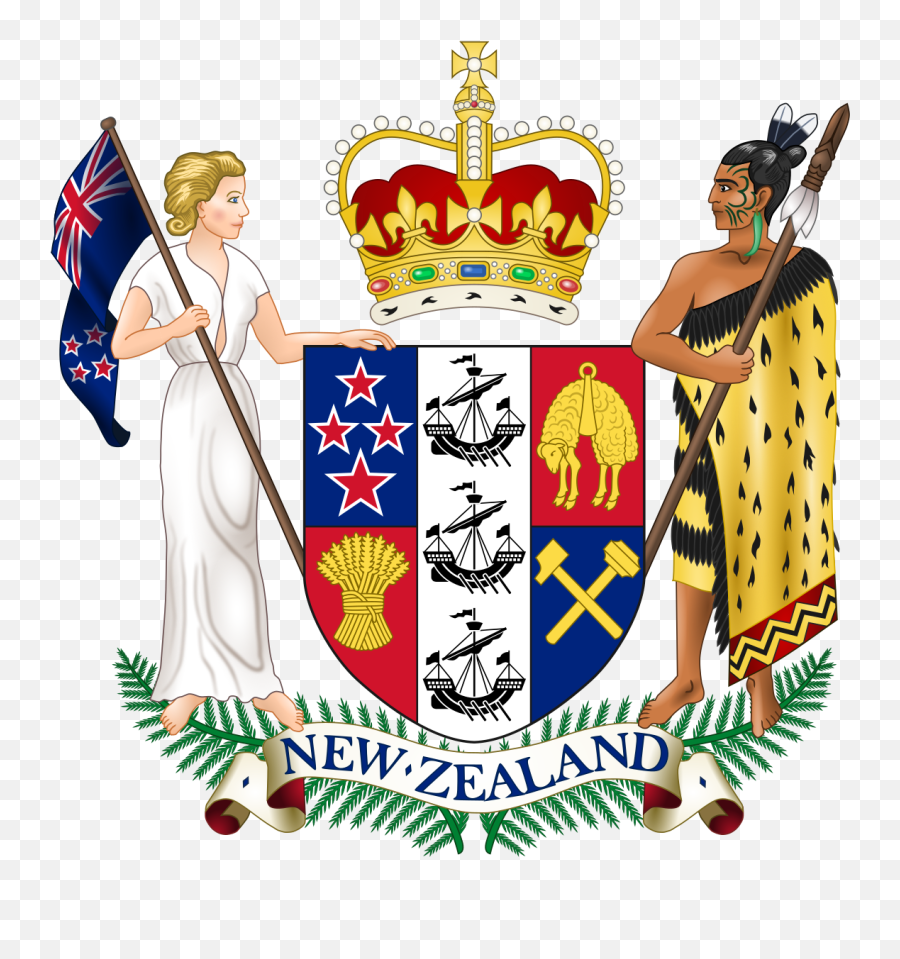 Foreign Relations Of New Zealand - Coat Of Arms New Zealand Emoji,How Are Emoji Plates Working Out Innew Zealand