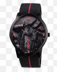 Dark Side - Nato Fabric Watch Strap Emoji,Oglass Box Of Emotions