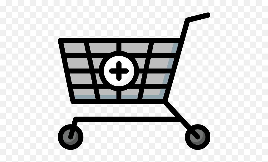 Shopping Cart With Down Arrow E Commerce Symbol Vector Svg - Vector Graphics Emoji,Trolly Emojis