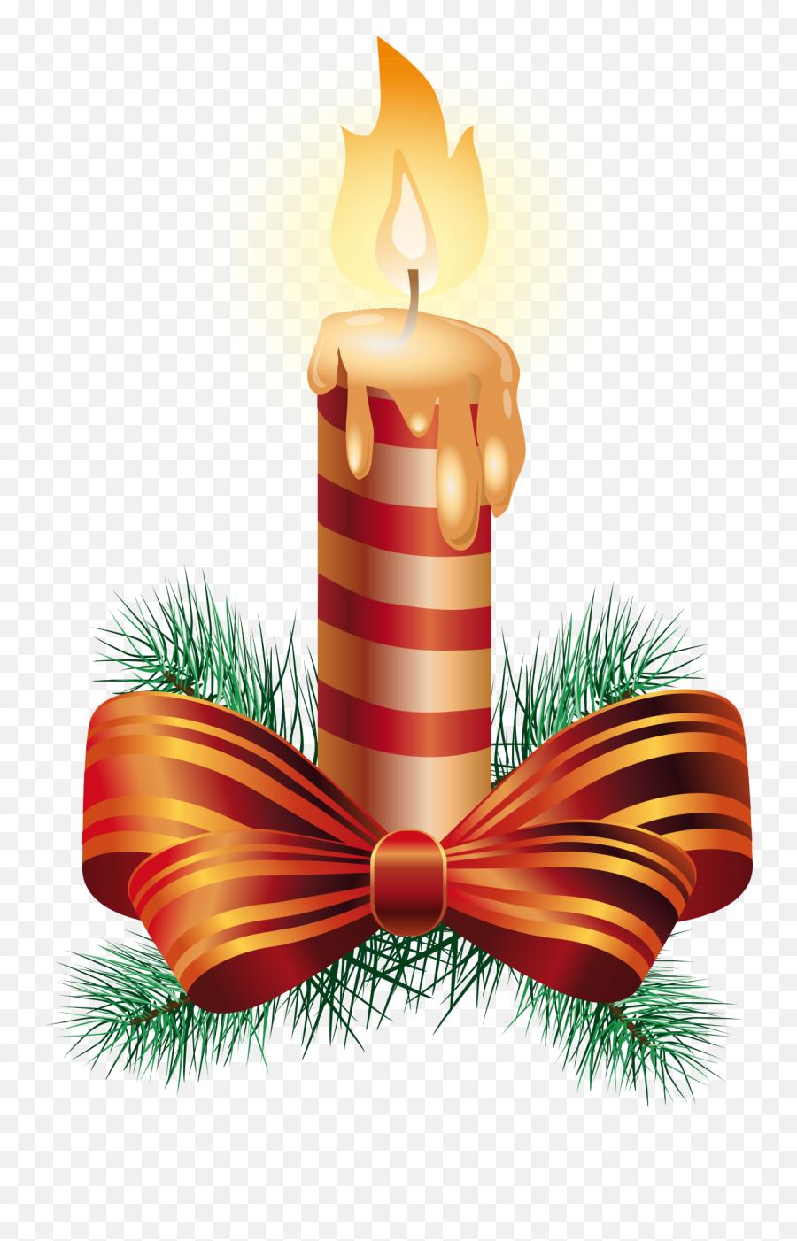 Download Candle Vector Ornament Christmas Candles Png Free Emoji,Christmas Ornament For Android Emoticon