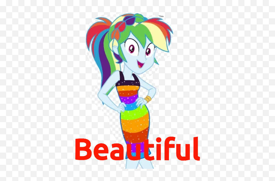 Rainbow Dash - My Little Pony Friendship Is Magic And My Emoji,Anime Happy Friends Emotion