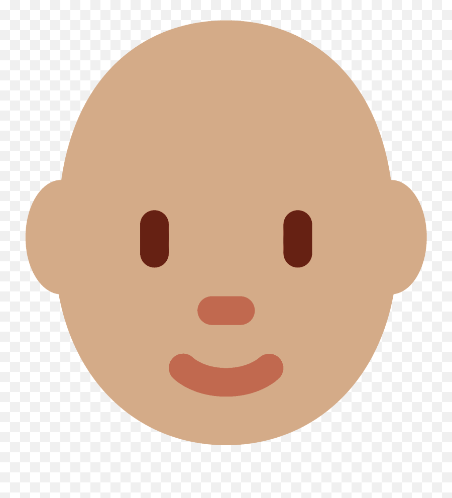 Man Medium Skin Tone Bald Emoji - Download For Free,Type A Person With Emojis