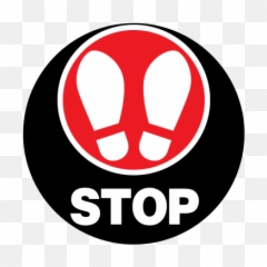 Distancing Stop Projected Image Emoji,Red Stop Sign Emoticon