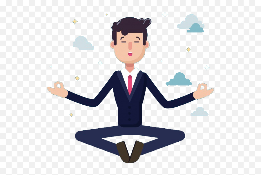 How I Cure Insomnia In 21 Days And 8 Simple Steps With Ohl Emoji,Meditating Businessman Emoji