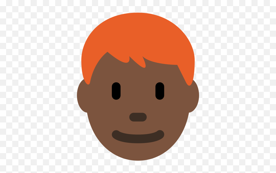 U200d Man Dark Skin Tone Red Hair Emoji,Head Blown Emoji