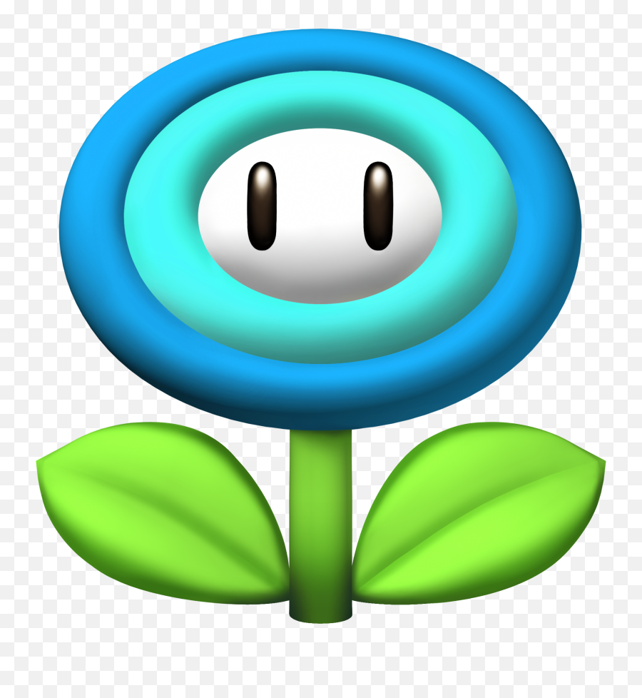 Ice Flower Mcleodgaming Wiki Fandom - Super Mario Ice Flower Emoji,Freezing Cold Emoticon