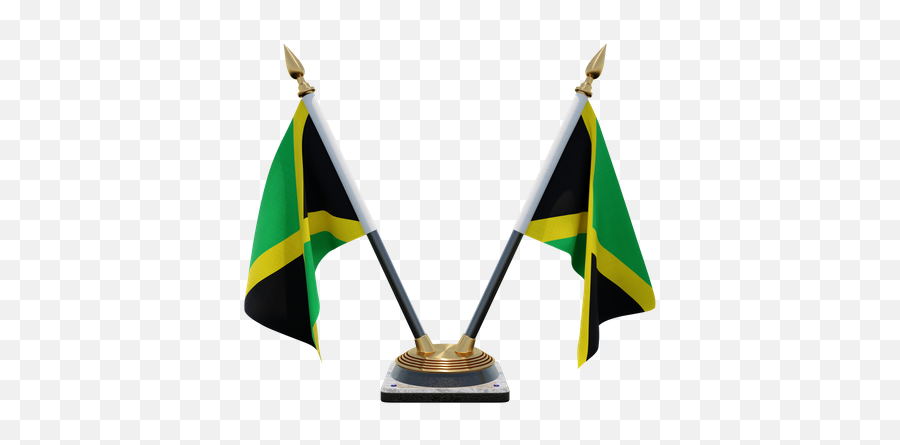 Jamaica Flag Icon - Download In Glyph Style Emoji,Jamaican Emoji