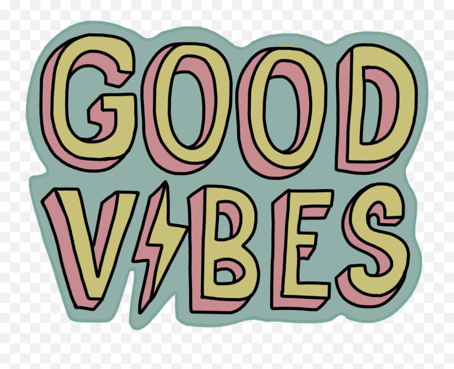 Goodvibes Tumblr Pinterest Cute Sticker By Charlie - Dot Emoji,Pinterest Emoji Party