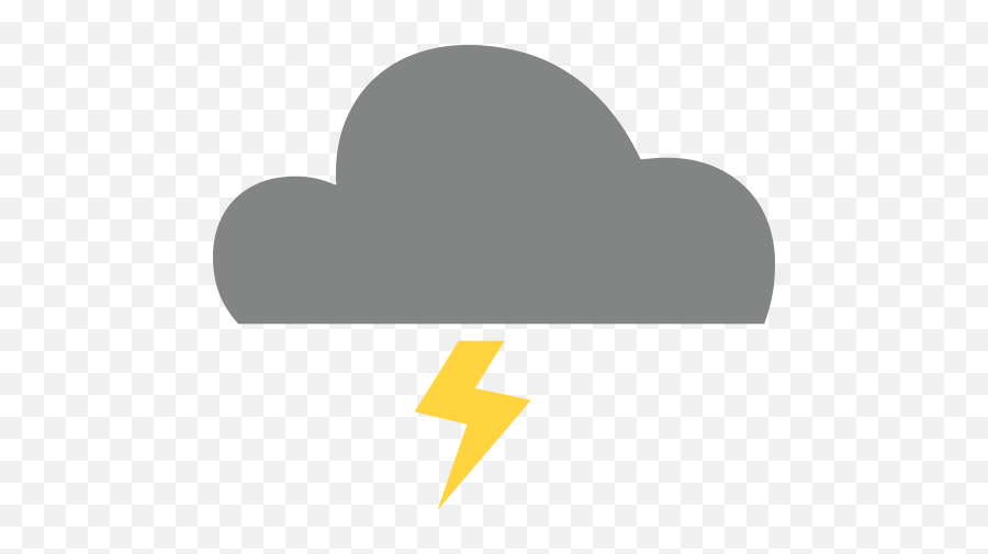 Cloud Emoji Cloud Icon Emojicouk - Clipart Transparent Thundercloud,Lightning Emoji