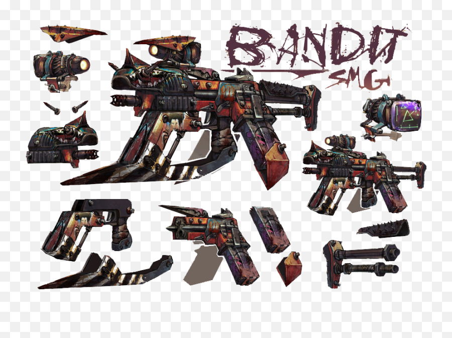 Gearbox - Deus Ex Concept Art Weapons Emoji,Zer0 Emoticons