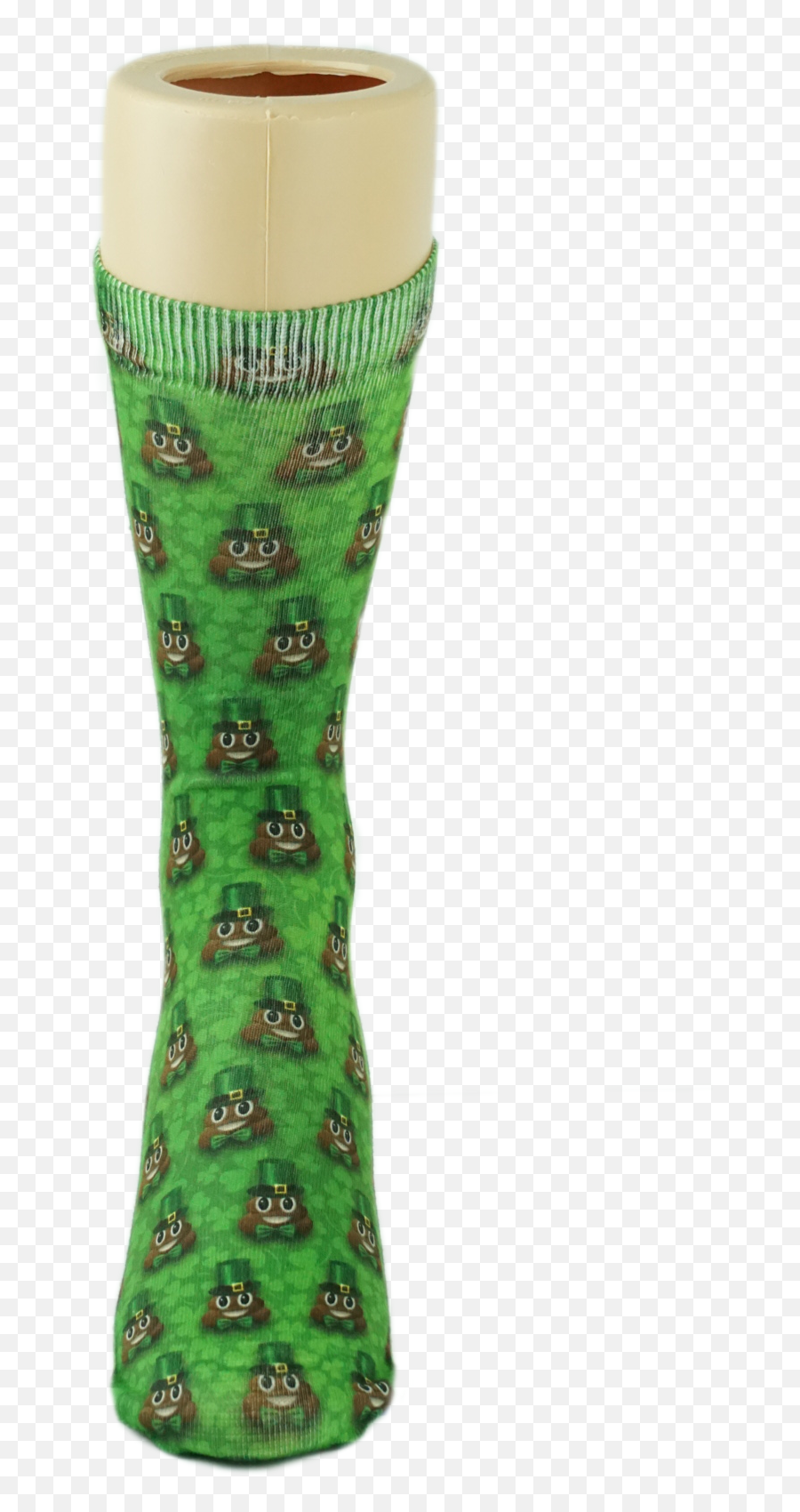 Funny St Patricku0027s Day Socks - Lucky Crap Luck Sht U2013 Sock Lovely Emoji,Turd Emoji Hat