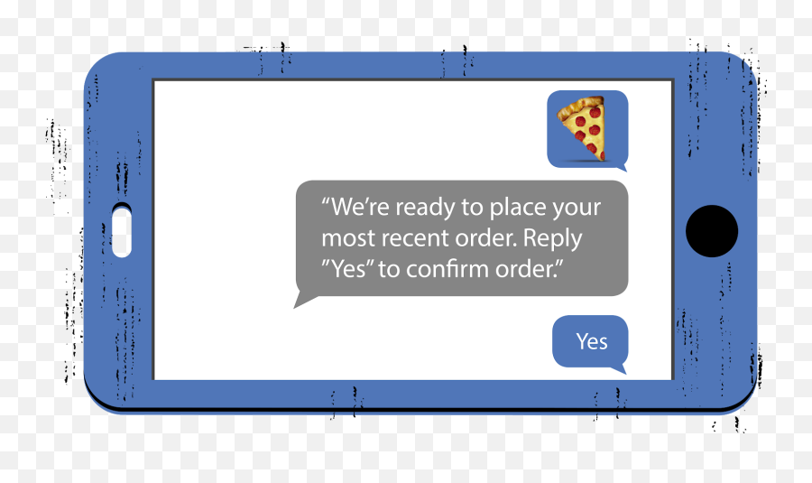 For The Greater Good - Mobile Phone Emoji,Ordering Pizza With Emoji