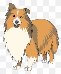 Dog Sheltie Shetlandsheepdog Sticker - Sheltie Dog Clipart Emoji,Sheltie Emoji
