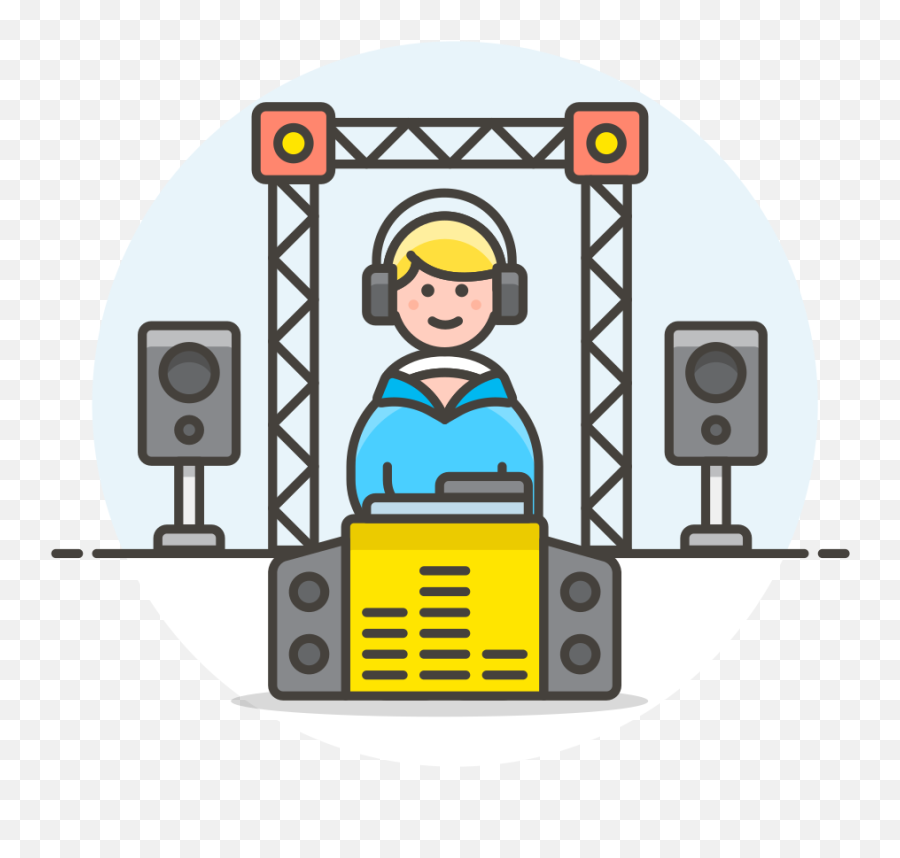 Dj Booth Icon Streamline Ux Free Iconset Streamline Icons - Portable Network Graphics Emoji,Phone Booth Emoji