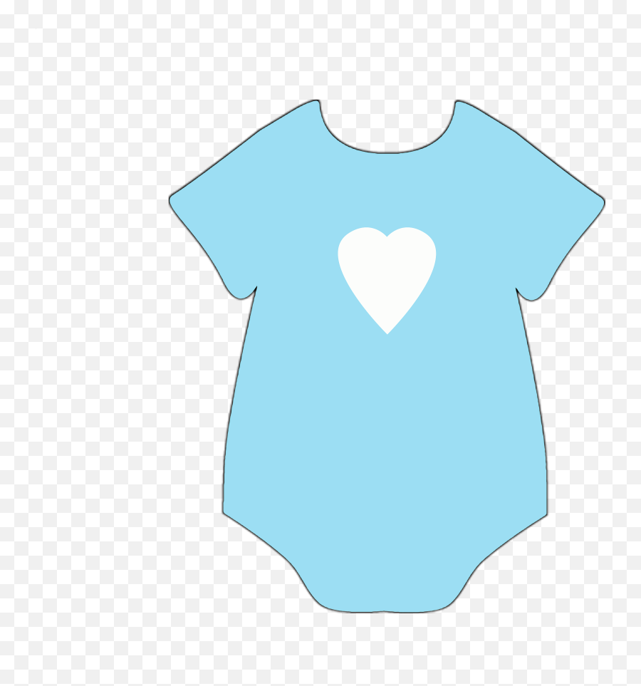 Pajamas Clipart Baby Romper Pajamas - Baby Blue Onesie Clipart Emoji,Emoji Footie Pjs