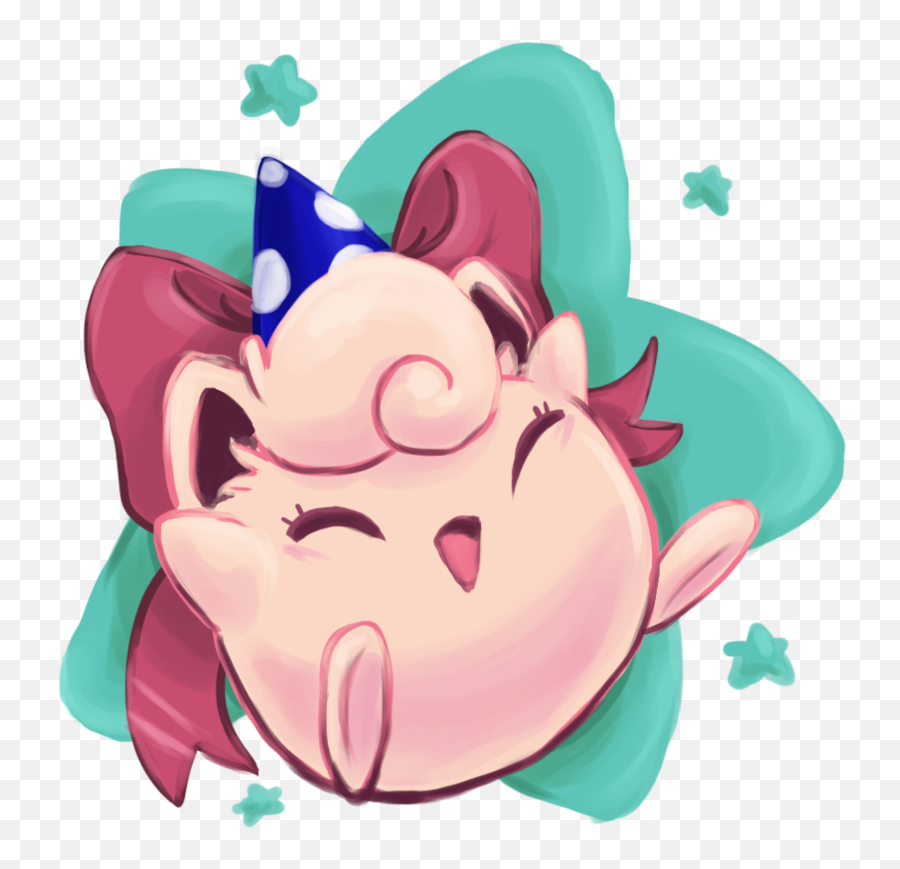 Lungs Clipart Carton Lungs Carton - Jigglypuff In A Party Hat Emoji,Jigglypuff Emoji