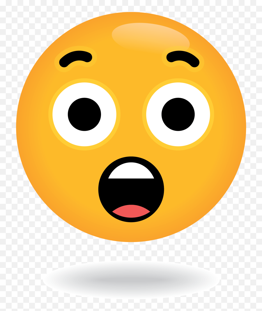 Scared Face Emoji Gif Clipart - Emoji Scared Face Clipart,Scared Emoji