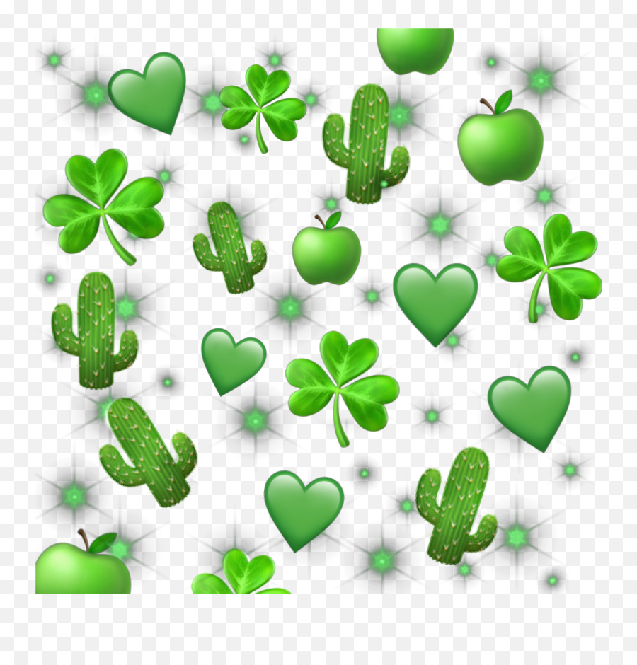 Green Emoji Emojis Greenemoji Sticker - Aesthetic Emojis,Green Emoji