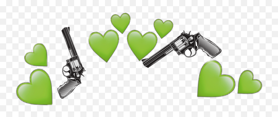 Heartcrown Midariikishima Kakegurui - Weapons Emoji,Heart And Gun Emoji