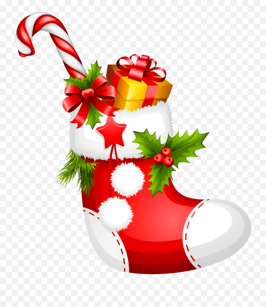 Fox Clipart Christmas Fox Christmas Transparent Free For - Christmas Socks Clipart Png Emoji,Christmas Stocking Emoji Png