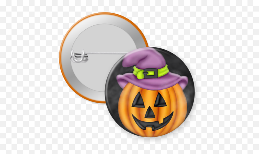 Custom Designed Buttons By Joyful Gnomes Emoji,Pumpkin Emoticon Happ