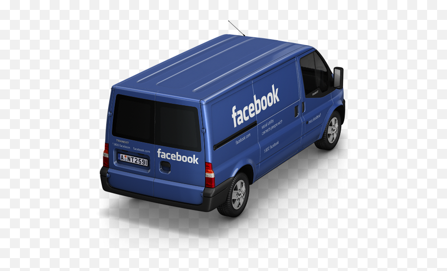 Facebook Van Back Icon Container 4 Cargo Vans Iconset - Icon Van 3d Png Emoji,All Facebok Emojis