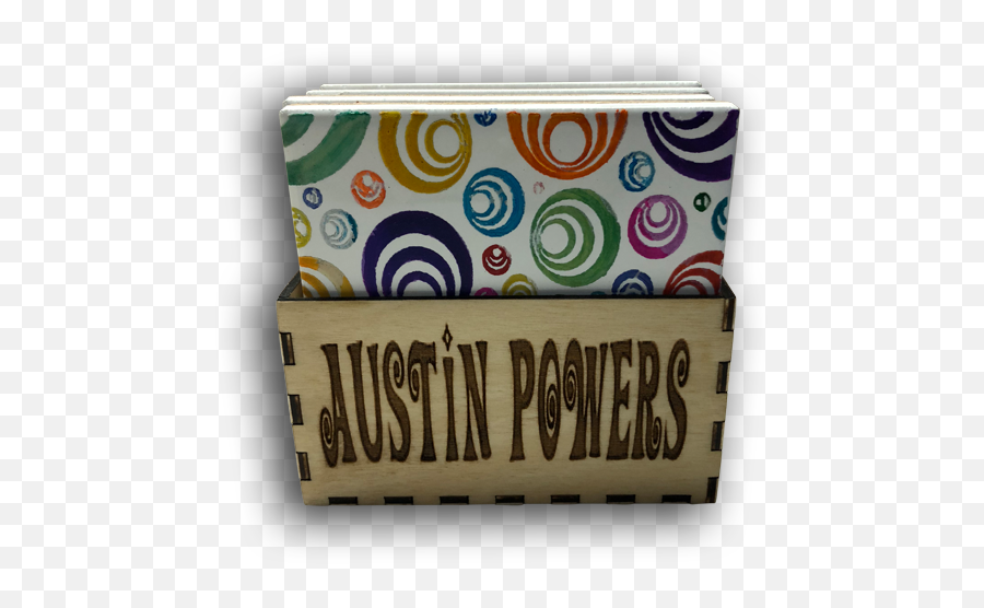 Austin Powers Coasters - Decorative Emoji,Austin Powers Emoticons