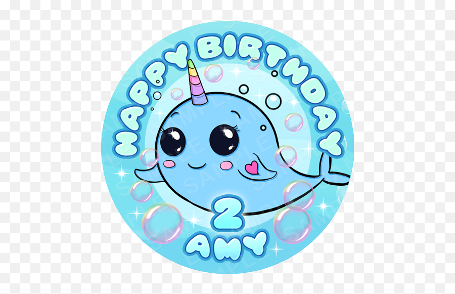 Narwhal - Happy Emoji,Narwhal Emoji