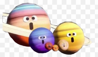 Tawog Planets Meme Sticker By Girl Group Edits - Happy Emoji,Emoticon Ignore