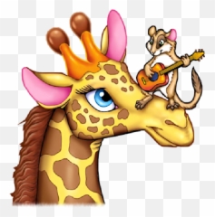 Funny Giraffe Cartoon Animal Images Free Image Download - Phonics Books For Kindergarten Pdf Emoji,Animal Emotions Cartoon